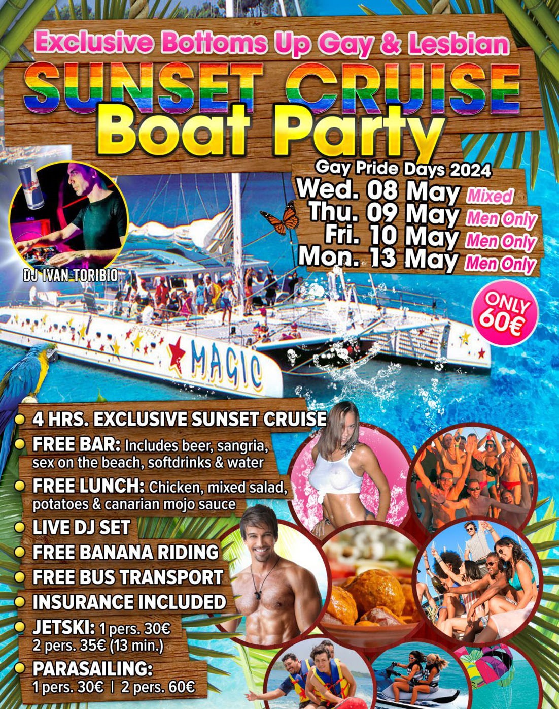 Gay&Lesbian Boat Trip Gran Canaria