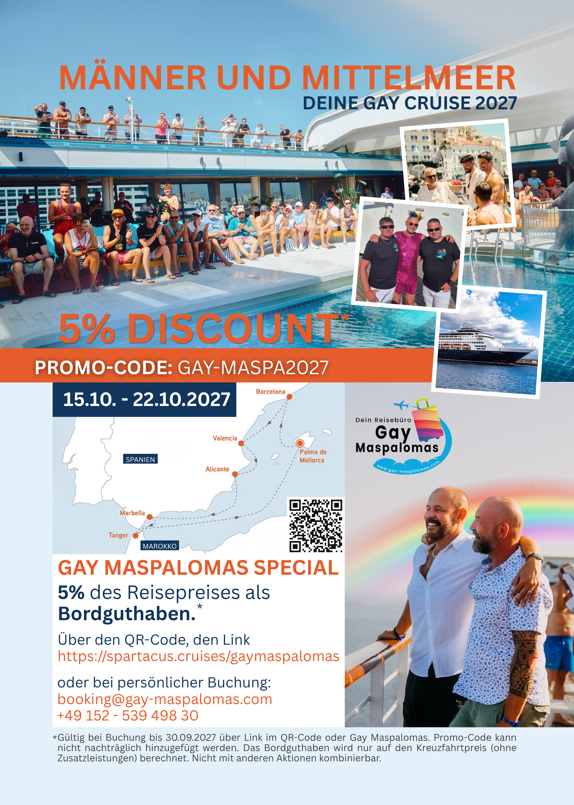 Gay Cruise Oktober 2027