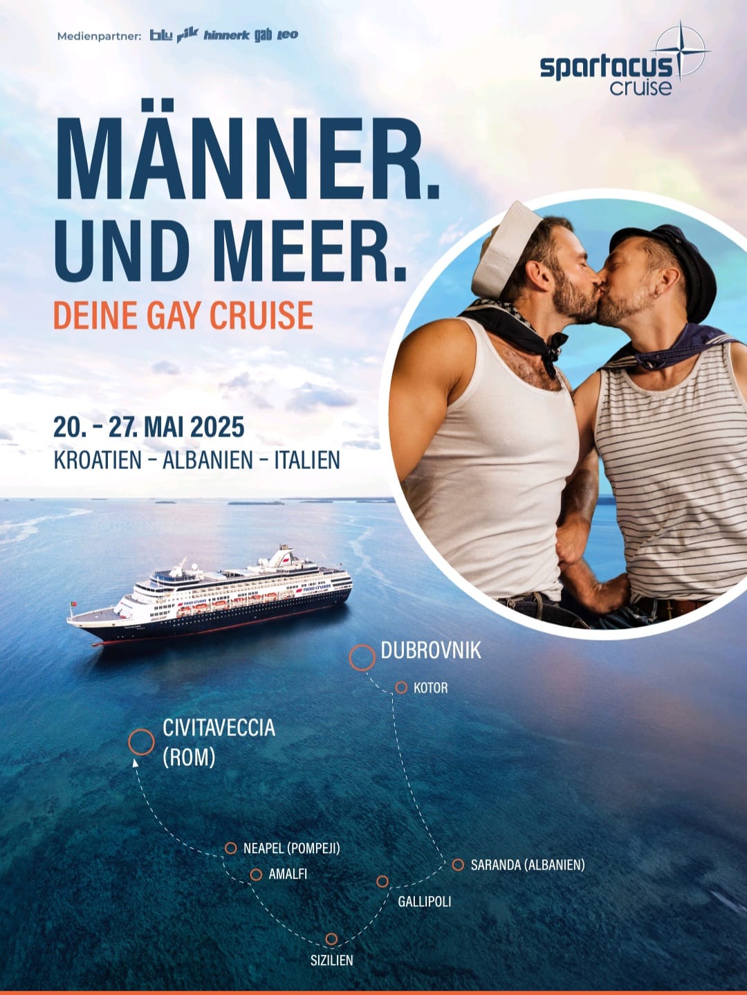 Gay Cruise Mai 2025